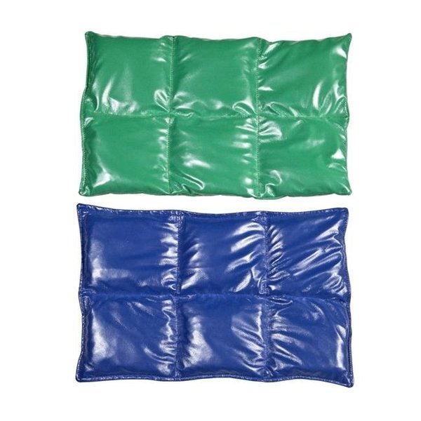 Covered In Comfort Covered In Comfort 1595708 Abilitations Vinyl Weighted Lap Pad; Small; Blue 1595708